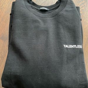 Talentless black XL sweatshirt